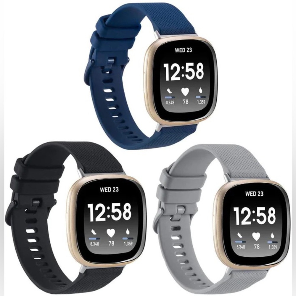 Vancle classic Bands Compatible with Fitbit Versa 3Bands and Fitbit Sense Bands